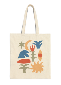 Beach bum - Cotton Canvas Tote Bag