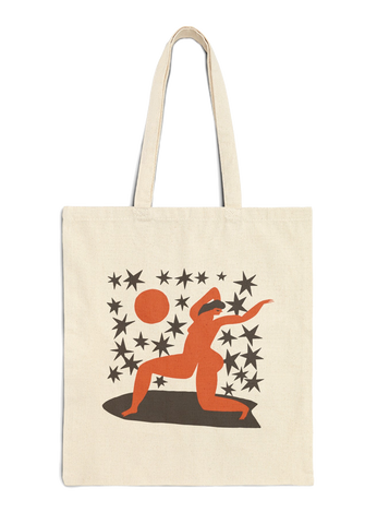 May all beings be happy - Cotton Canvas Tote Bag