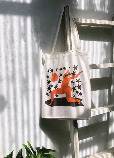 May all beings be happy - Cotton Canvas Tote Bag