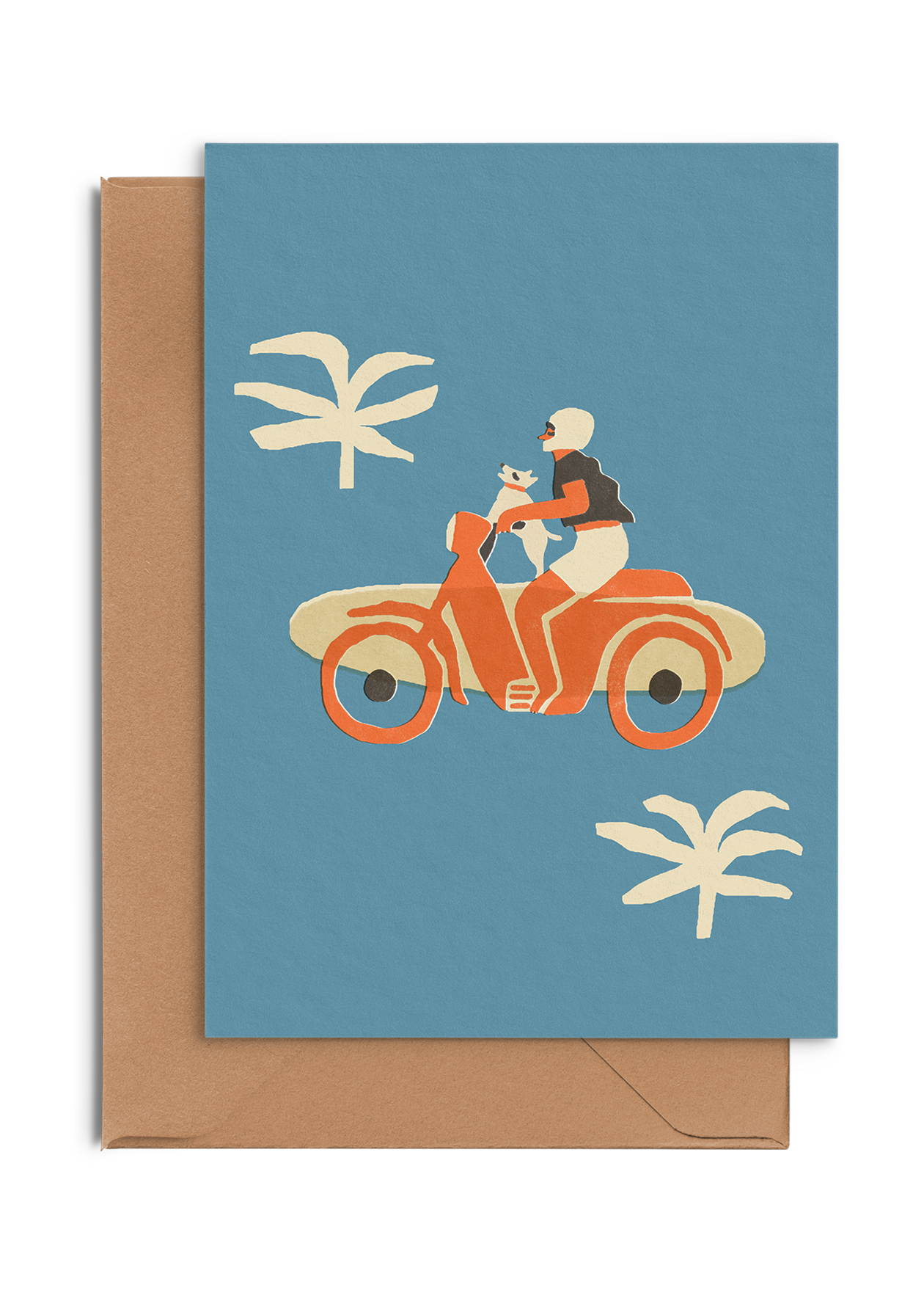 Beach ahead! - Card