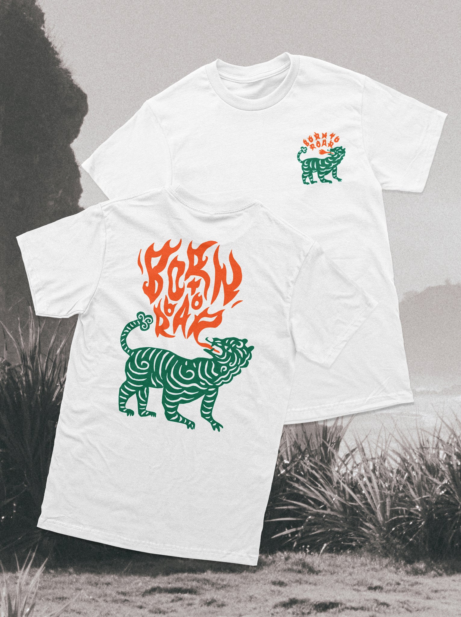 Born to Roar - Unisex organic cotton t-shirt