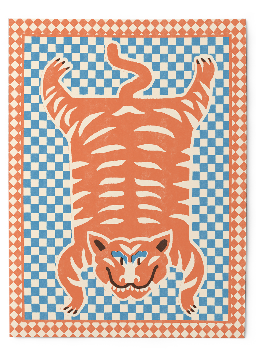 Tibetan tiger - Art Print – Kookumbra