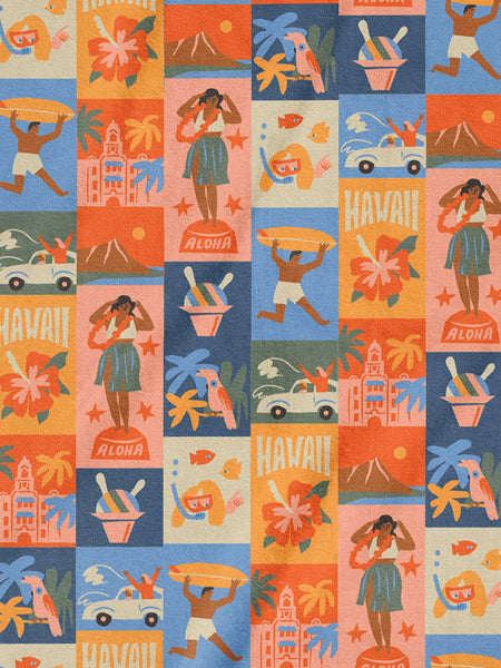 Hawaii - Beach Towel